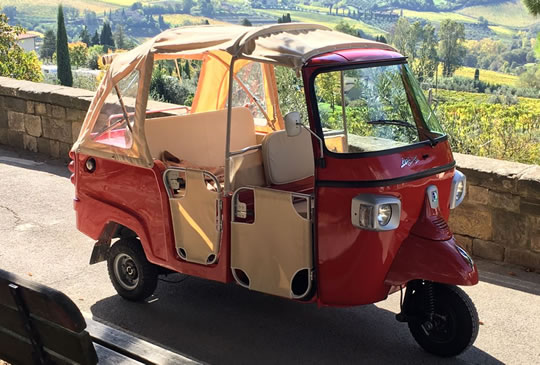Piaggio Ape Calessino Tour